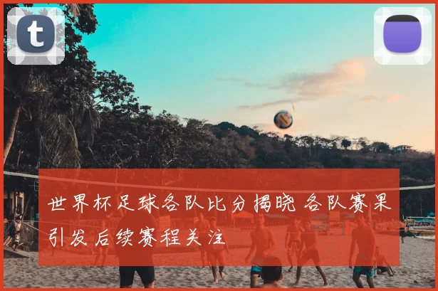 世界杯足球各队比分揭晓 各队赛果引发后续赛程关注