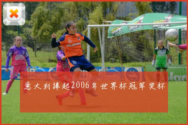 意大利捧起2006年世界杯冠军奖杯